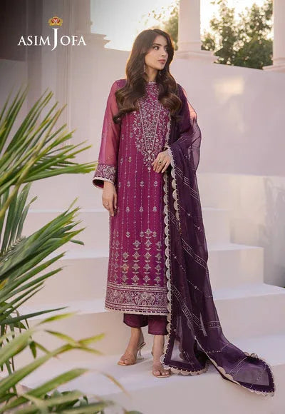 Asim Jofa | Dhanak Rang Collection | AJCF-19 - Rang-e-Khaas
