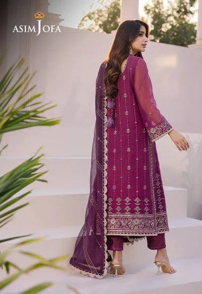 Asim Jofa | Dhanak Rang Collection | AJCF-19 - Rang-e-Khaas