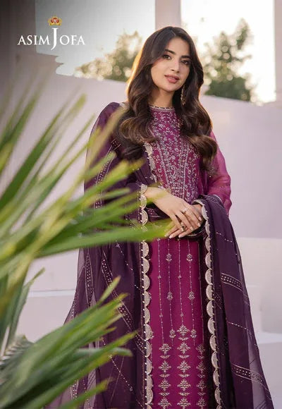 Asim Jofa | Dhanak Rang Collection | AJCF-19 - Rang-e-Khaas