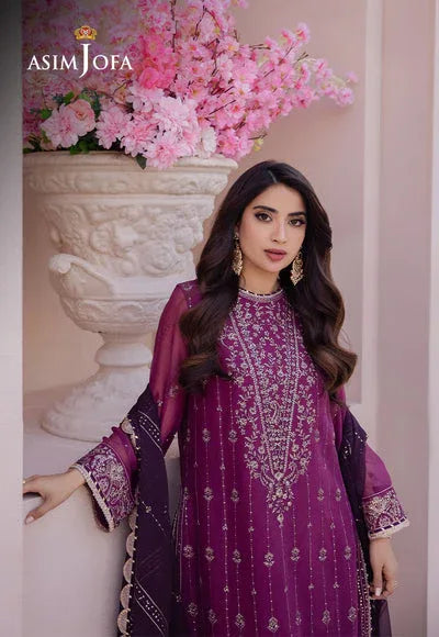 Asim Jofa | Dhanak Rang Collection | AJCF-19 - Rang-e-Khaas