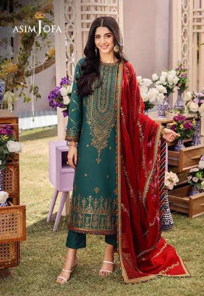 Asim Jofa | Dhanak Rang Collection | AJCF-23 - Rang-e-Khaas
