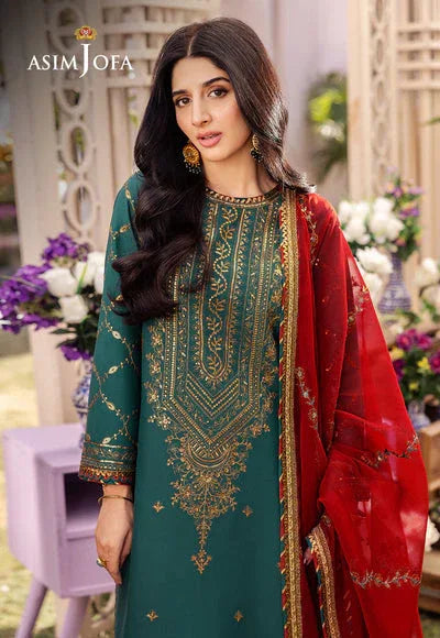 Asim Jofa | Dhanak Rang Collection | AJCF-23 - Rang-e-Khaas