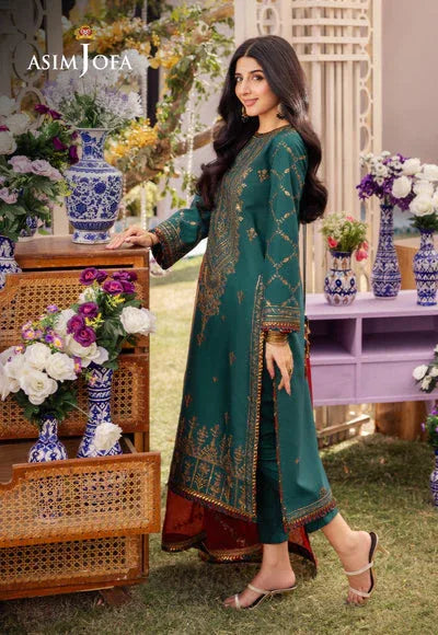 Asim Jofa | Dhanak Rang Collection | AJCF-23 - Rang-e-Khaas