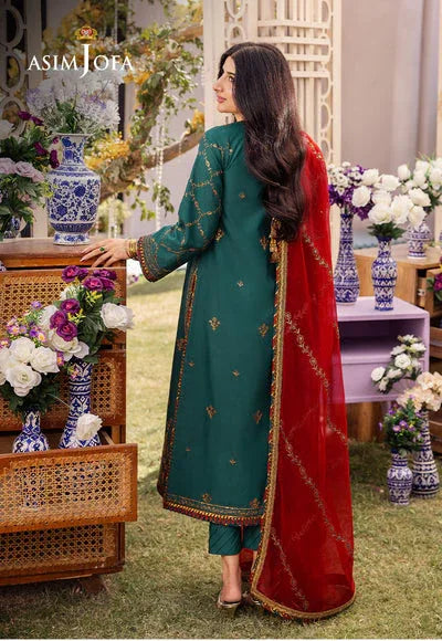 Asim Jofa | Dhanak Rang Collection | AJCF-23 - Rang-e-Khaas