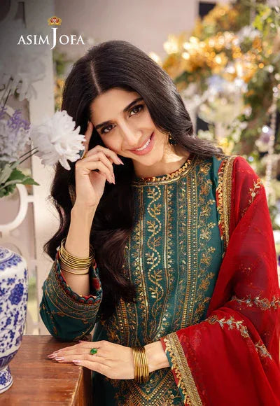 Asim Jofa | Dhanak Rang Collection | AJCF-23 - Rang-e-Khaas