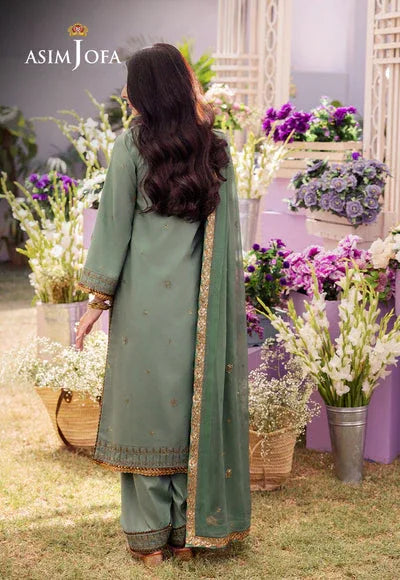 Asim Jofa | Dhanak Rang Collection | AJCF-15 - Rang-e-Khaas