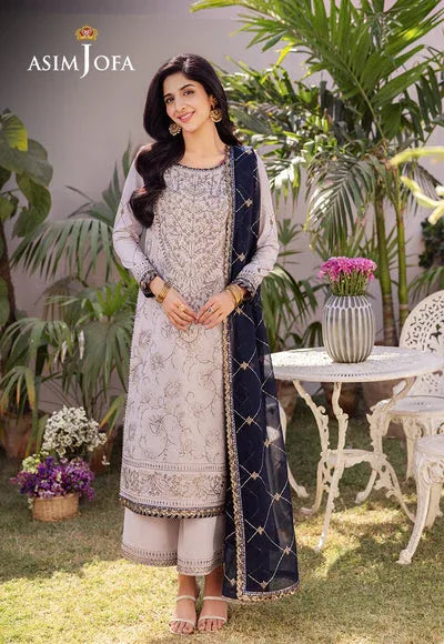 Asim Jofa | Dhanak Rang Collection | AJCF-13 - Rang-e-Khaas