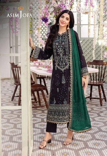 Asim Jofa | Dhanak Rang Collection | AJCF-21 - Rang-e-Khaas