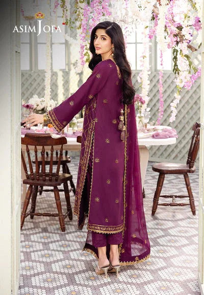 Asim Jofa | Dhanak Rang Collection | AJCF-07 - Rang-e-Khaas