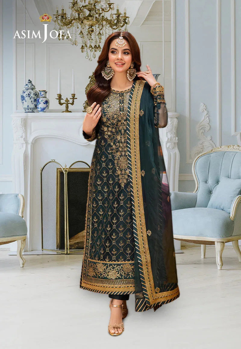 Asim Jofa | festive luxe | AJEM-25 - Rang-e-Khaas
