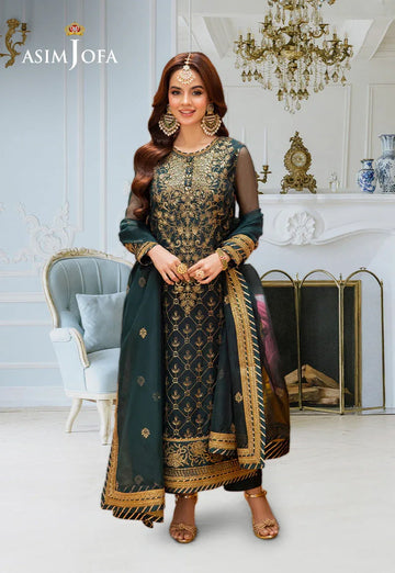 Asim Jofa | festive luxe | AJEM-25 - Rang-e-Khaas
