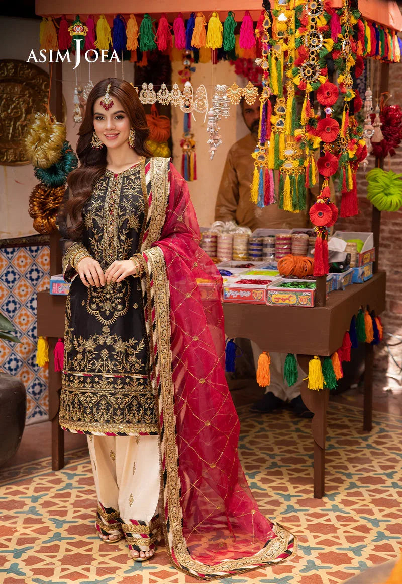 Asim Jofa | Pyaar Diyan Gallan Formals | AJEM-14 - Rang-e-Khaas