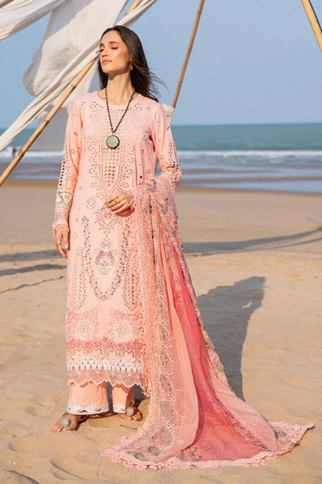 Marjjan | Mavi Lawn | MLL-24 A (PEACH) - Rang-e-Khaas