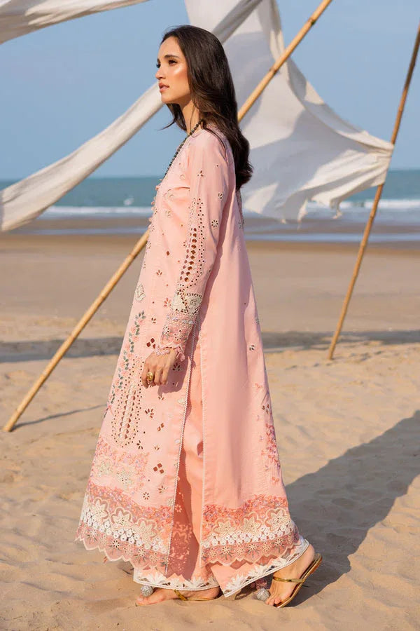 Marjjan | Mavi Lawn | MLL-24 A (PEACH) - Rang-e-Khaas