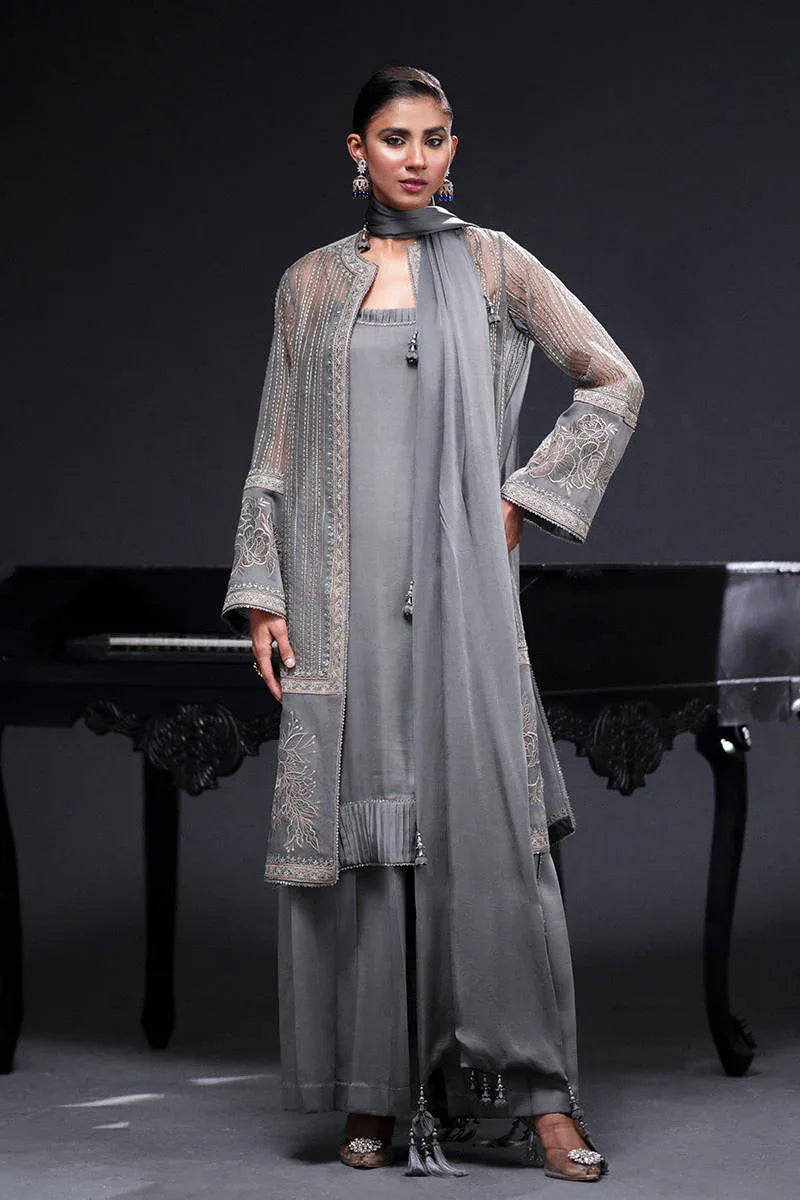 MNR | Chai Coffee Luxury Pret | Grey Eminance - Rang-e-Khaas