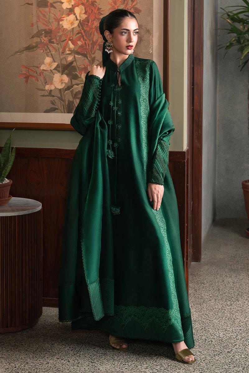 MNR | Chaye Coffee Luxury Pret | Aurora Emerald - Rang-e-Khaas