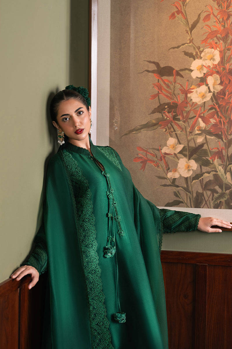 MNR | Chaye Coffee Luxury Pret | Aurora Emerald - Rang-e-Khaas