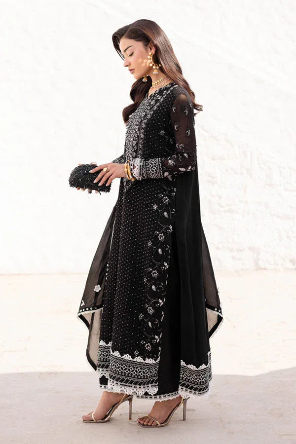 Marjjan | Elyna Lawn | REINA MP-44 (BLACK) - Rang-e-Khaas