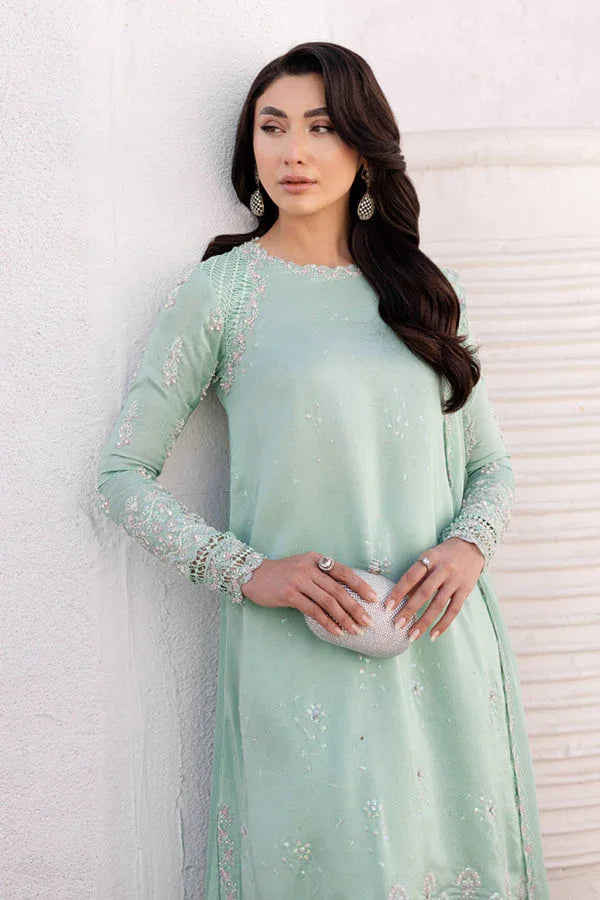 Marjjan | Elyna Luxe | NOA MP-45 (MINT GREEN) - Rang-e-Khaas
