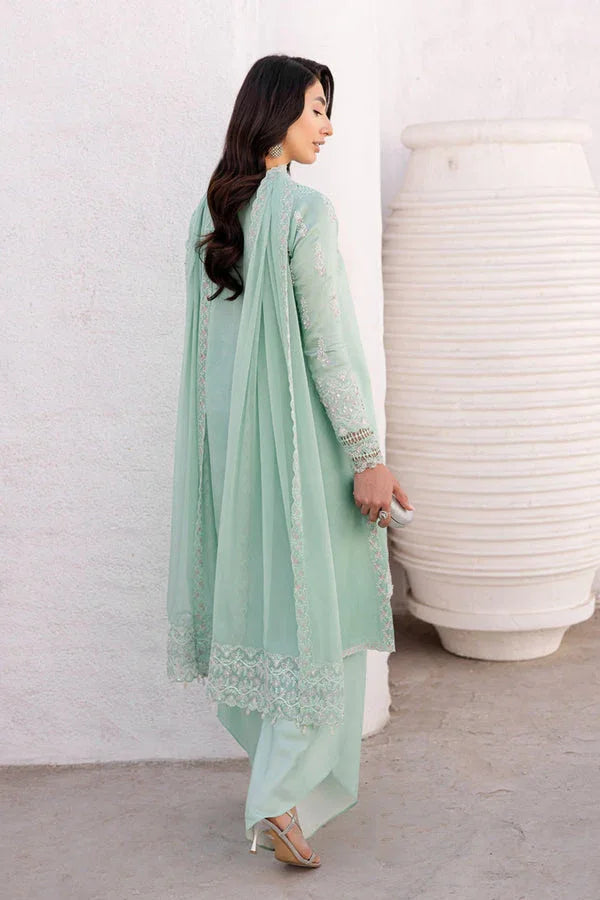 Marjjan | Elyna Lawn | NOA MP-45 (MINT GREEN) - Rang-e-Khaas