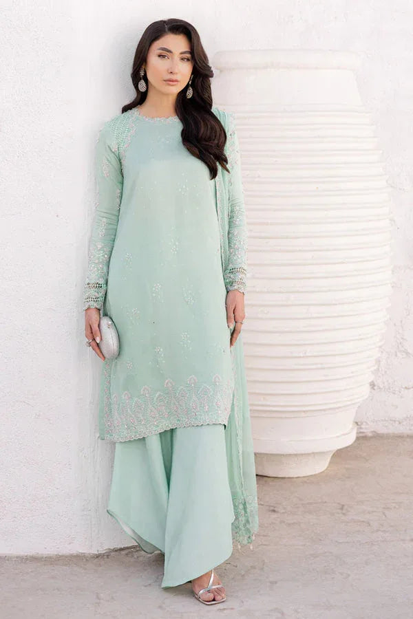 Marjjan | Elyna Lawn | NOA MP-45 (MINT GREEN) - Rang-e-Khaas