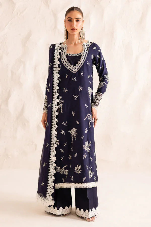 Marjjan | Elyna Luxe | IRINA MP-47 (NAVY BLUE) - Rang-e-Khaas