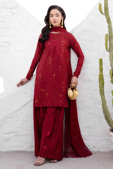 Marjjan | Elyna Luxe | SACRLET MP-48 (RED) - Rang-e-Khaas