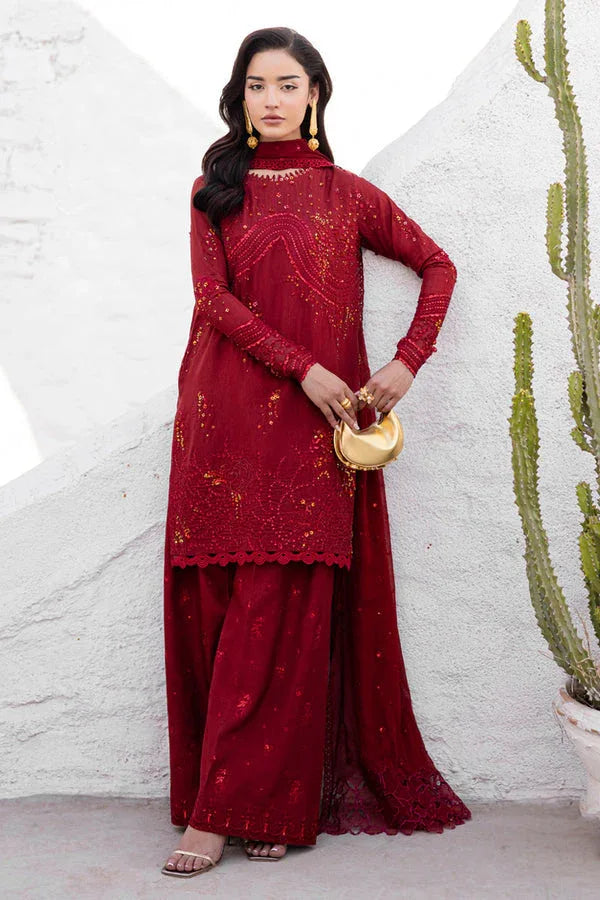 Marjjan | Elyna Luxe | SACRLET MP-48 (RED) - Rang-e-Khaas