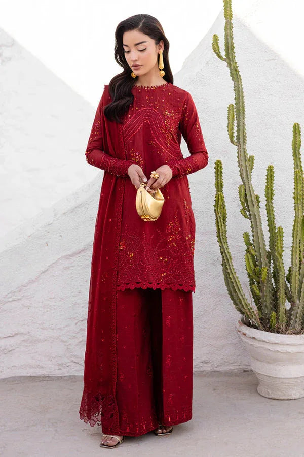 Marjjan | Elyna Luxe | SACRLET MP-48 (RED) - Rang-e-Khaas