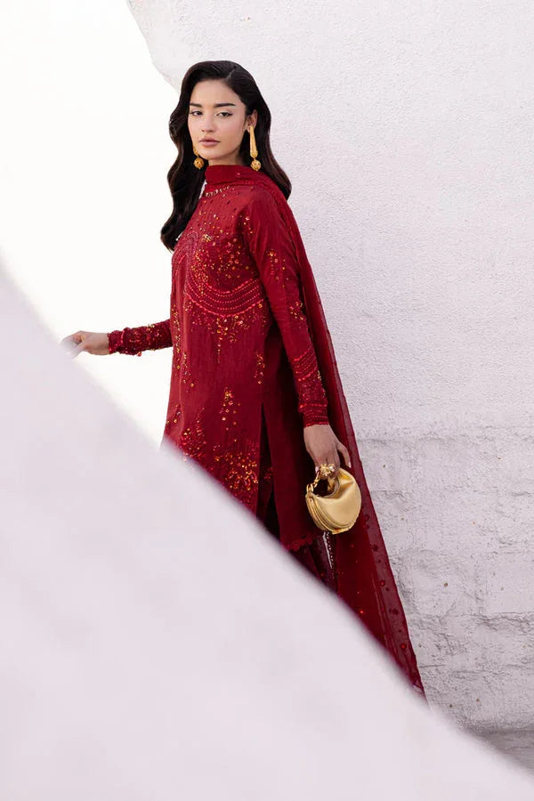 Marjjan | Elyna Luxe | SACRLET MP-48 (RED) - Rang-e-Khaas