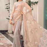 NEW MARIA B - MPC-23-105 Peach And Grey