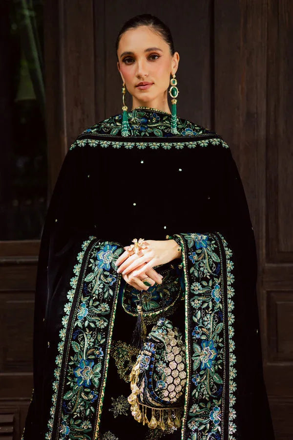 Marjjan | De Royal | MRV-52 (BLACK MULTI) - Rang-e-Khaas