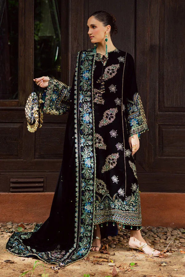 Marjjan | De Royal | MRV-52 (BLACK MULTI) - Rang-e-Khaas