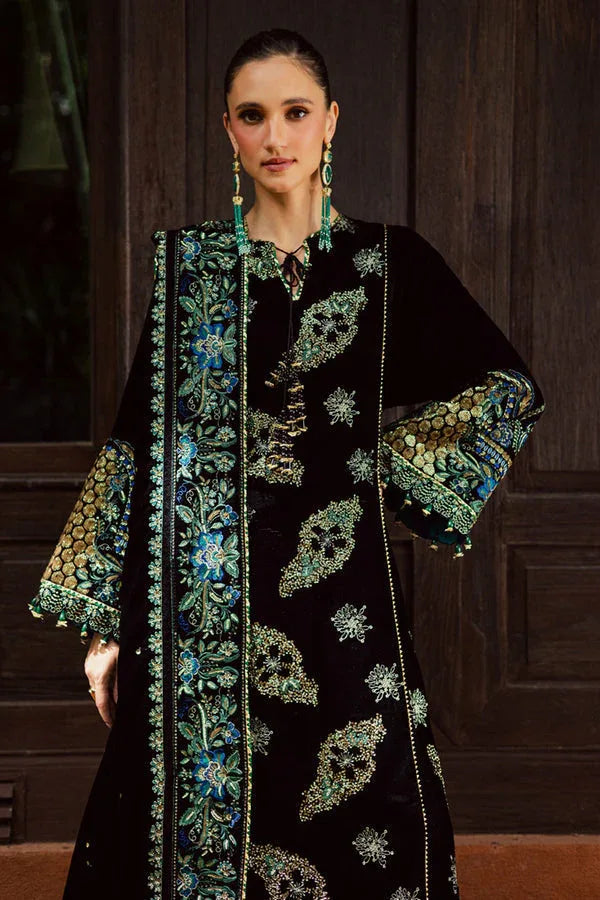 Marjjan | De Royal | MRV-52 (BLACK MULTI) - Rang-e-Khaas