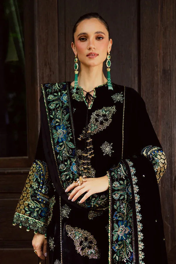 Marjjan | De Royal | MRV-52 (BLACK MULTI) - Rang-e-Khaas