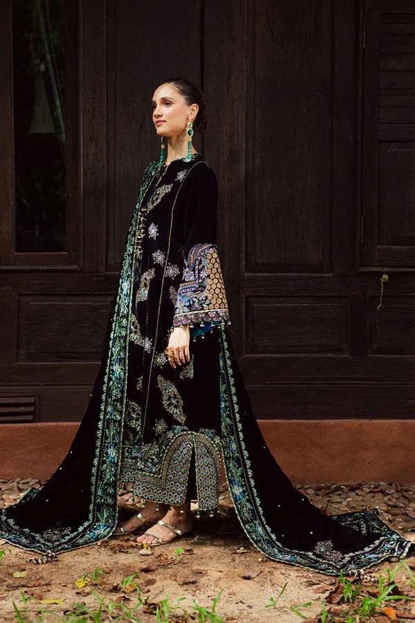Marjjan | De Royal | MRV-52 (BLACK MULTI) - Rang-e-Khaas