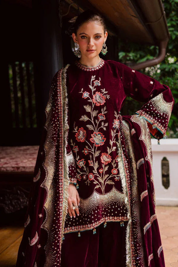 Marjjan | De Royal | MRV-53 (MEHROON) - Rang-e-Khaas