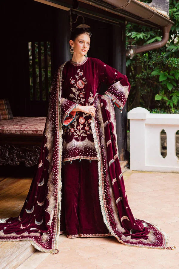 Marjjan | De Royal | MRV-53 (MEHROON) - Rang-e-Khaas