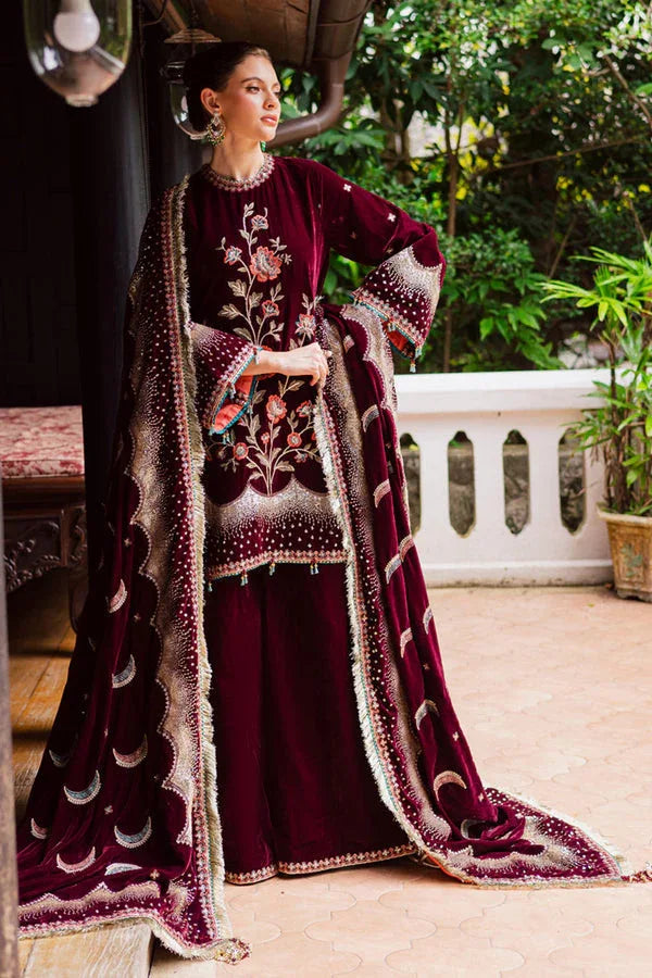 Marjjan | De Royal | MRV-53 (MEHROON) - Rang-e-Khaas