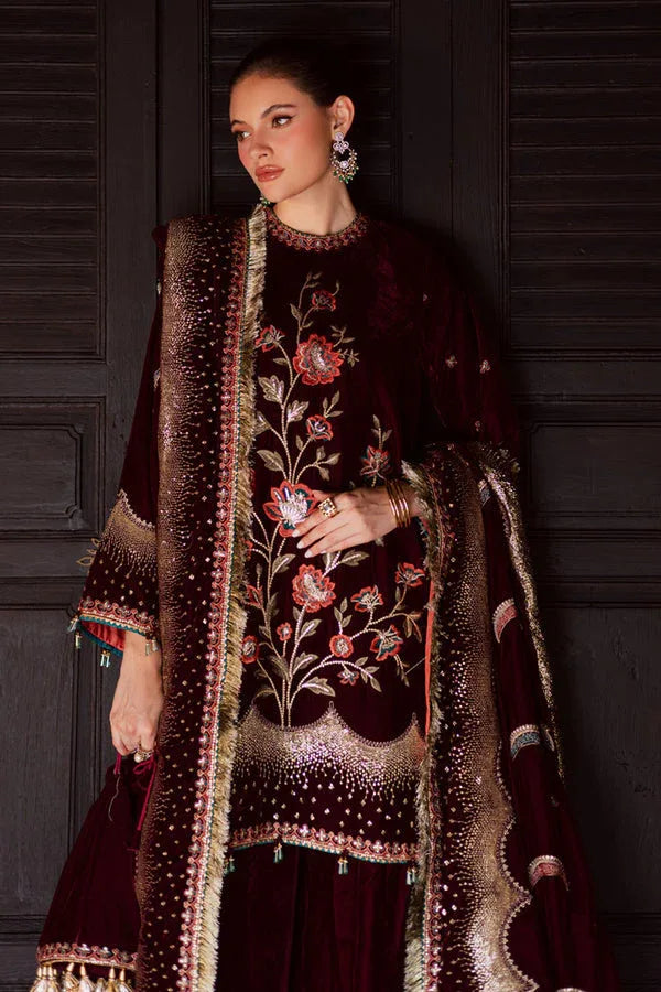 Marjjan | De Royal | MRV-53 (MEHROON) - Rang-e-Khaas
