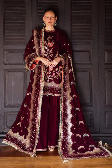 Marjjan | De Royal | MRV-53 (MEHROON) - Rang-e-Khaas