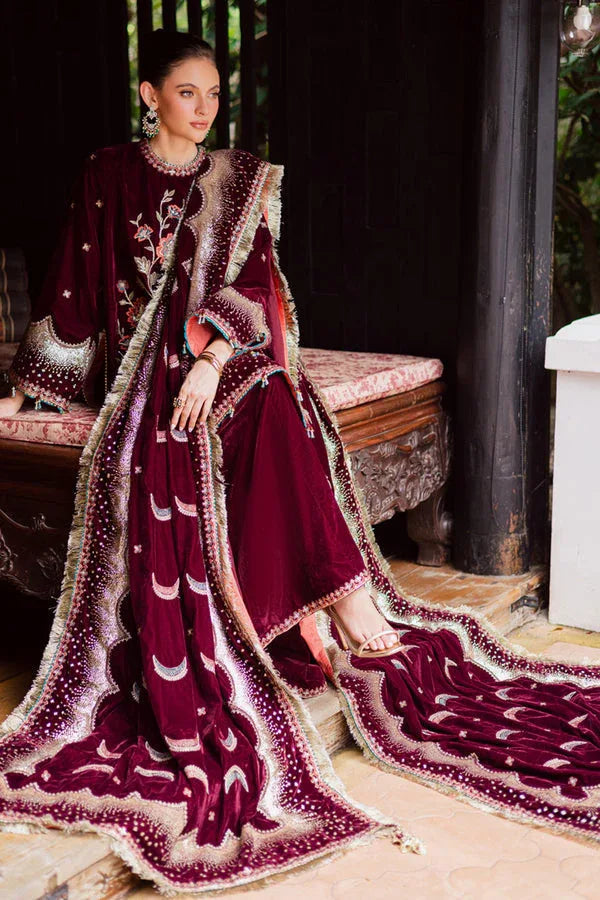 Marjjan | De Royal | MRV-53 (MEHROON) - Rang-e-Khaas