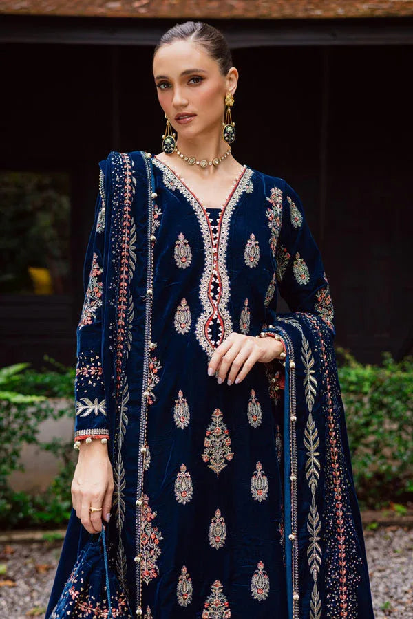 Marjjan | De Royal | MRV-55 (TEAL BLUE) - Rang-e-Khaas