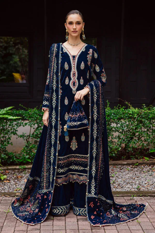 Marjjan | De Royal | MRV-55 (TEAL BLUE) - Rang-e-Khaas