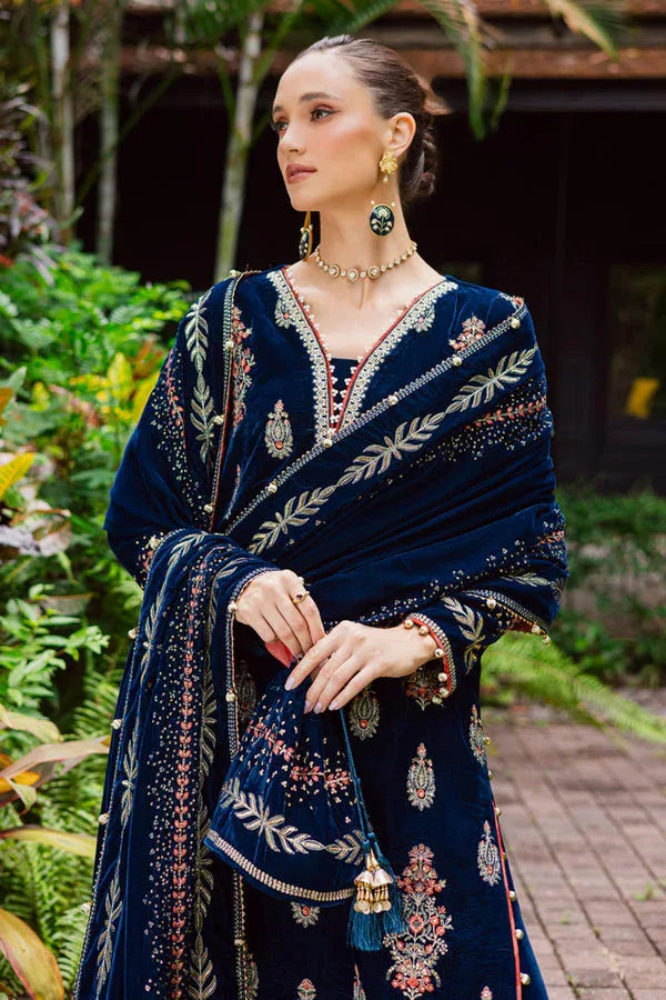 Marjjan | De Royal | MRV-55 (TEAL BLUE) - Rang-e-Khaas
