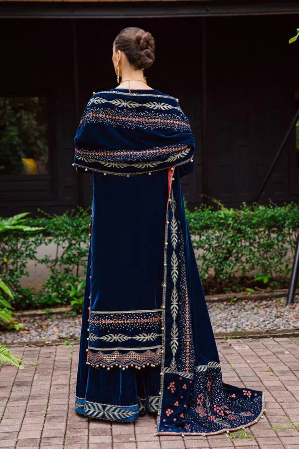 Marjjan | De Royal | MRV-55 (TEAL BLUE) - Rang-e-Khaas