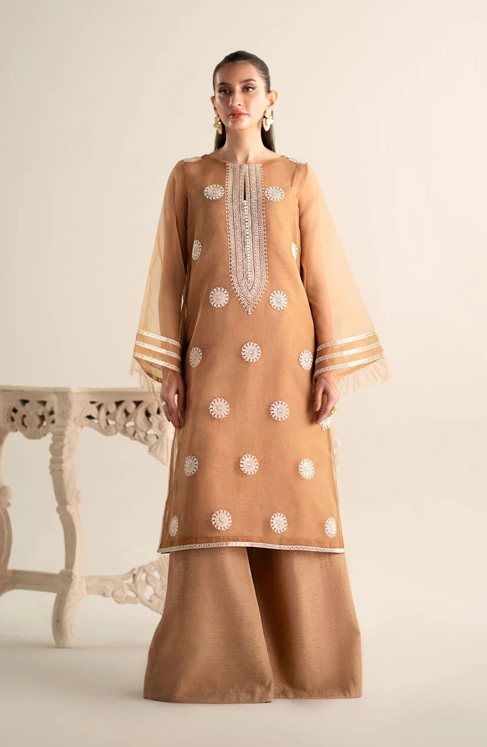 Maryum N Maria | Lagom Ready to Wear | CARNATION - MS-24192 - Rang-e-Khaas