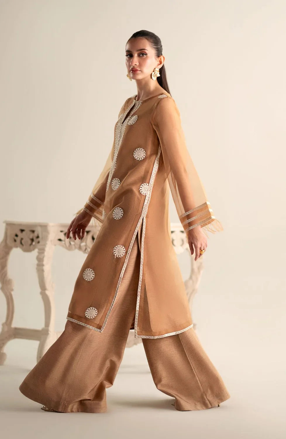 Maryum N Maria | Lagom Ready to Wear | CARNATION - MS-24192 - Rang-e-Khaas