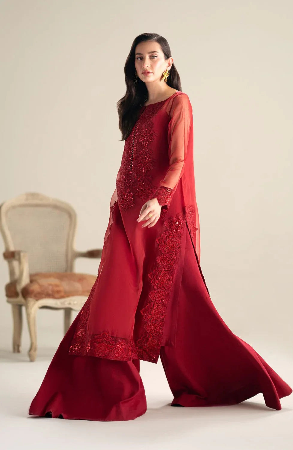 Maryum N Maria | Lagom Ready to Wear | DAHLIA - MS-24211 - Rang-e-Khaas