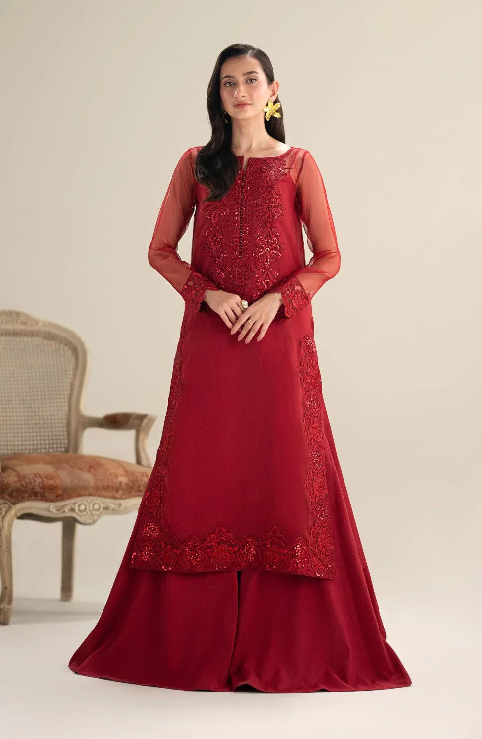 Maryum N Maria | Lagom Ready to Wear | DAHLIA - MS-24211 - Rang-e-Khaas